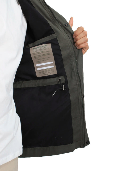 Chaqueta Parka SALEM Verde Militar