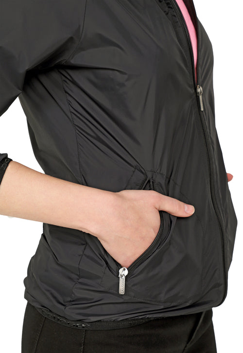 Chaqueta Rompeviento DEANA Negra