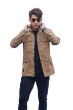 Chaqueta Parka SALEM Ocre