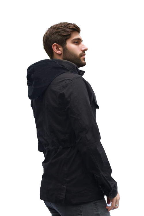 Chaqueta Parka SALEM Negra