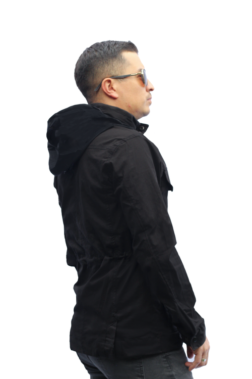 Chaqueta Parka SALEM Negra