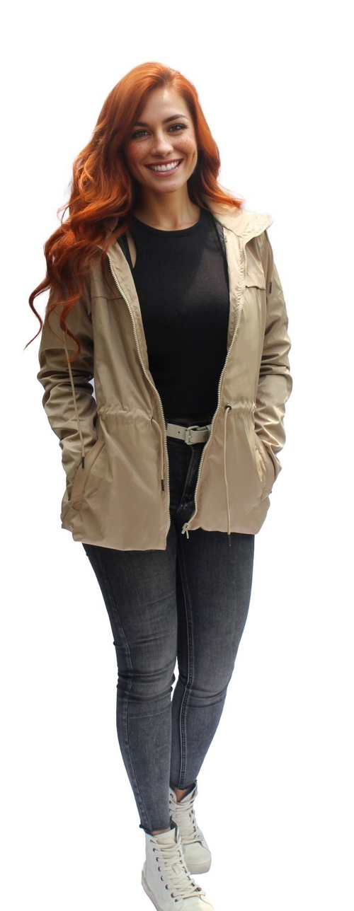 Chaqueta Larga VICTORIA Beige