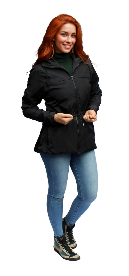Chaqueta Larga VICTORIA Negro