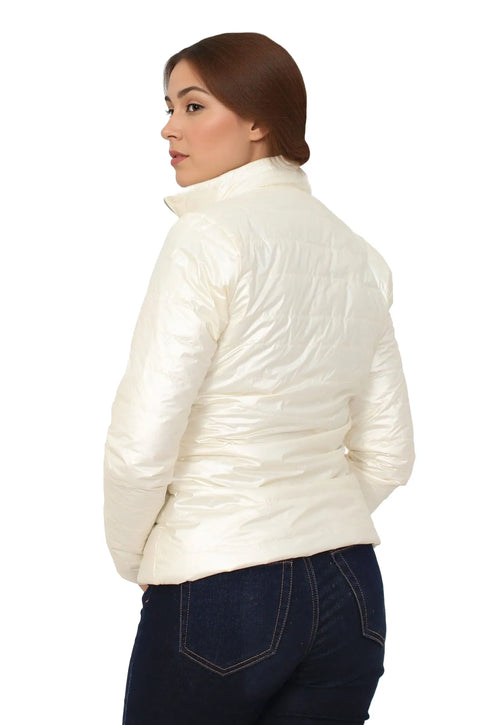 Chaqueta Acolchada FERRARA Marfil
