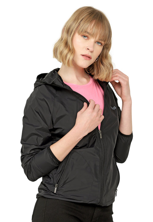 Chaqueta Rompeviento DEANA Negra