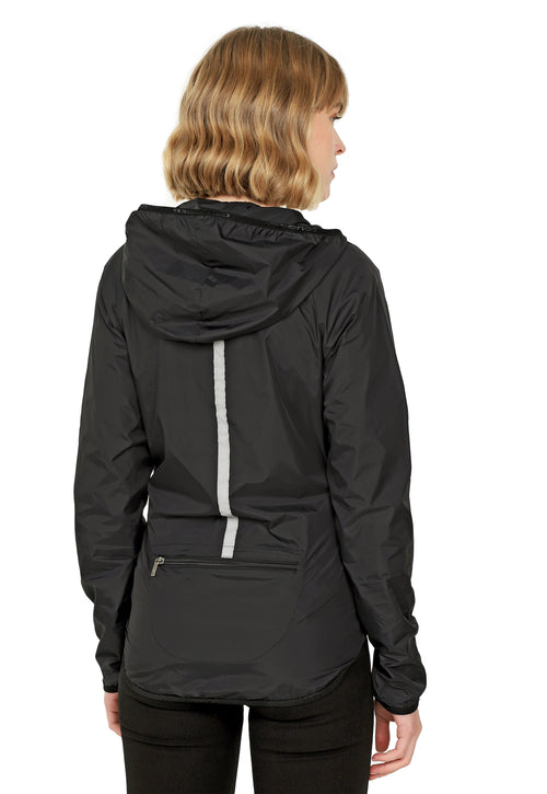 Chaqueta Rompeviento DEANA Negra