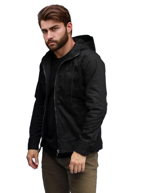 Chaqueta Liviana en Drill FAUSTO negro