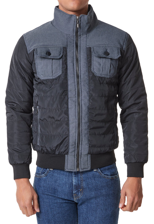 Chaqueta Acolchada ISCO negro