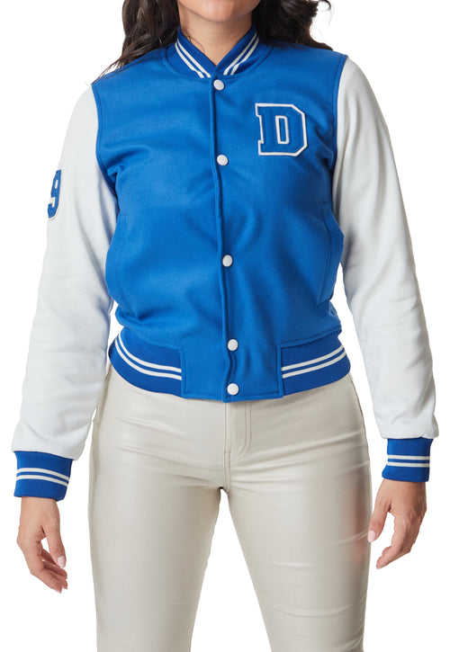 Chaqueta Beisbolera LUCIA azul