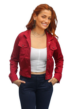 Chaqueta Liviana en Drill SIRANI vinotinto