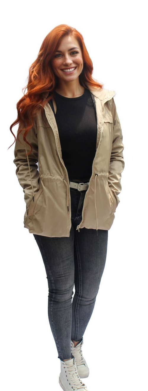 Chaqueta Liviana VICTORIA beige