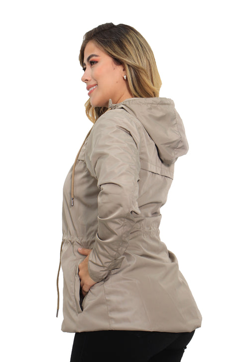 Chaqueta Larga VICTORIA Beige