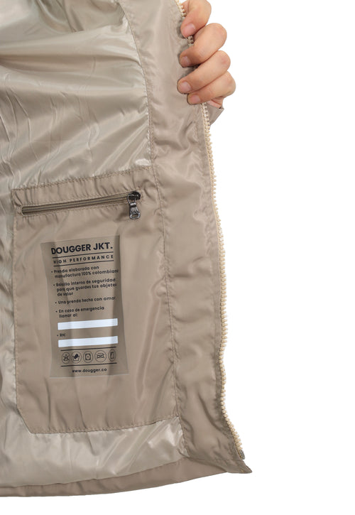 Chaqueta Larga VICTORIA Beige