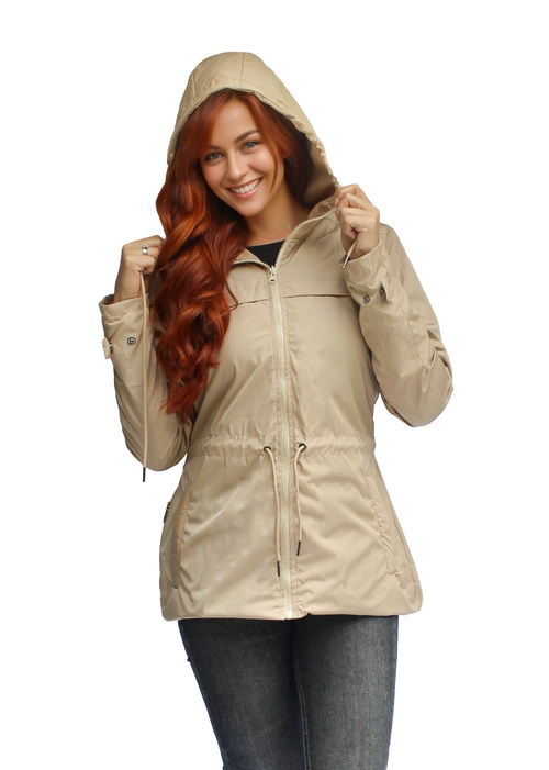 Chaqueta Larga VICTORIA Beige