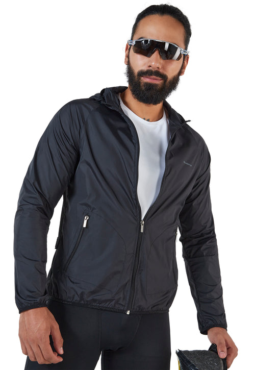 Chaqueta Rompeviento ZAMORANO Negra