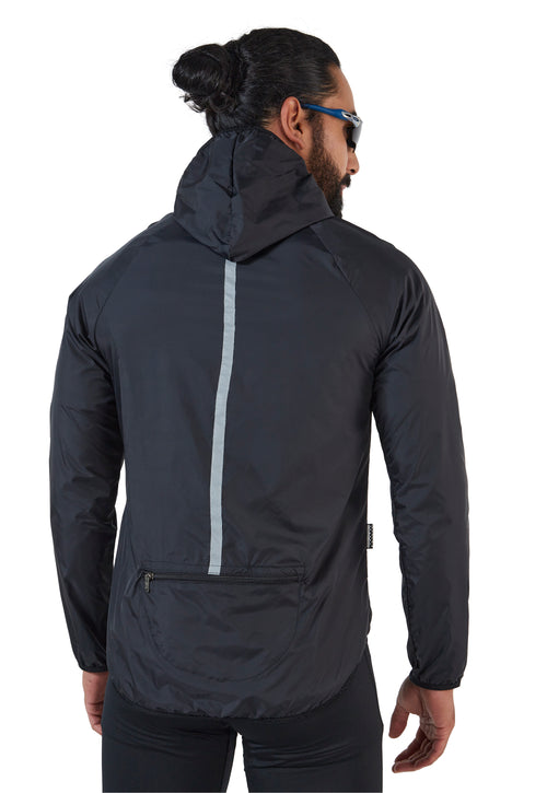 Chaqueta Rompeviento ZAMORANO Negra